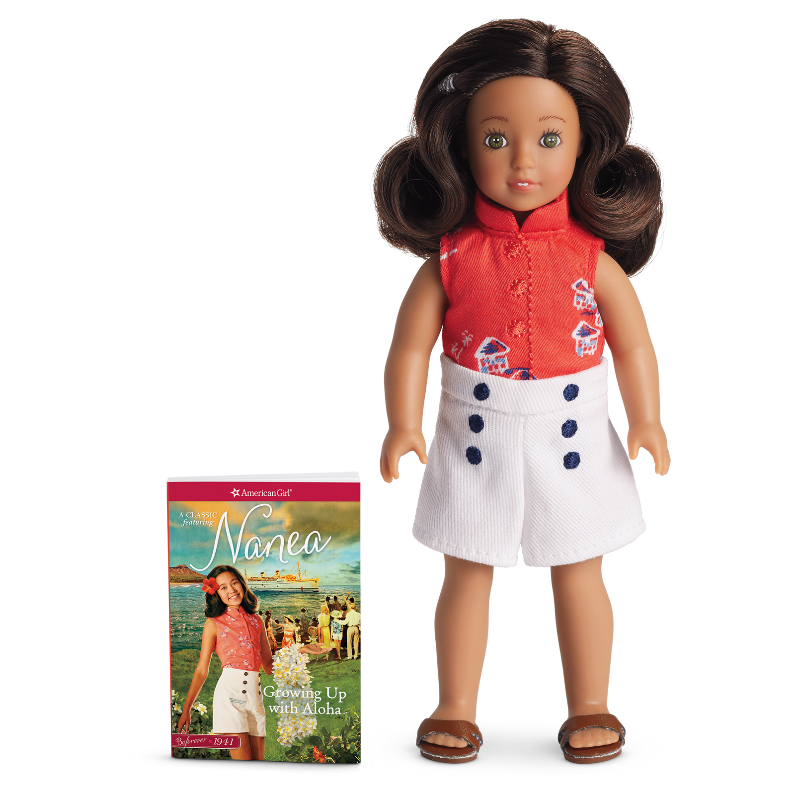 Nanea Mitchell™ Mini Doll & Book (Historical Characters) R0