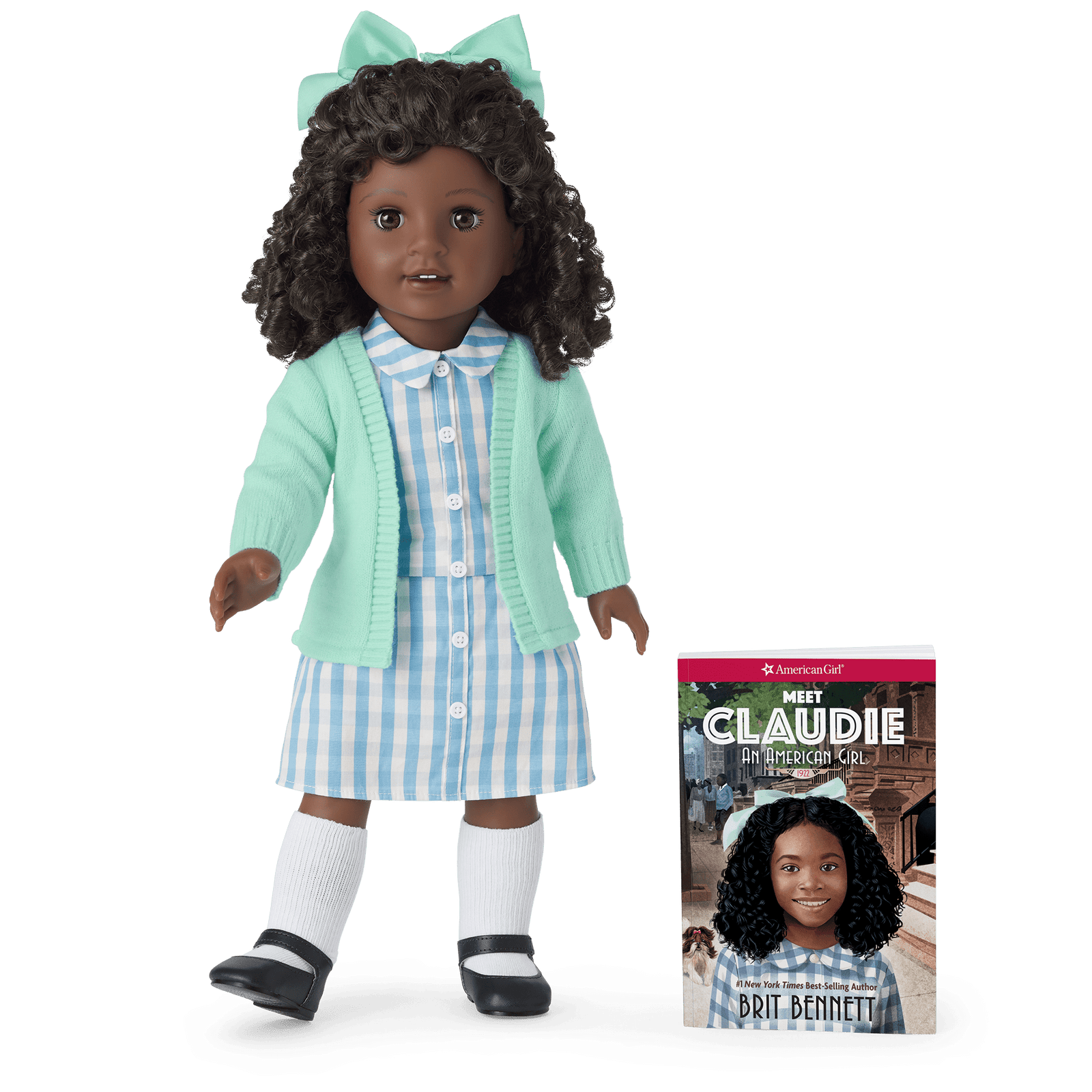 Claudie™ 18-inch Doll & Book (Historical Characters) R8