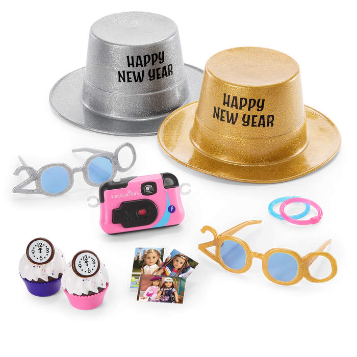 Isabel™ & Nicki's™ New Year’s Party Accessories for 18-inch Dolls (Historical Characters) M0
