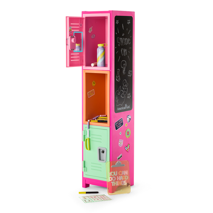 Colorful Cubbies Locker Set for 18-inch Dolls P6