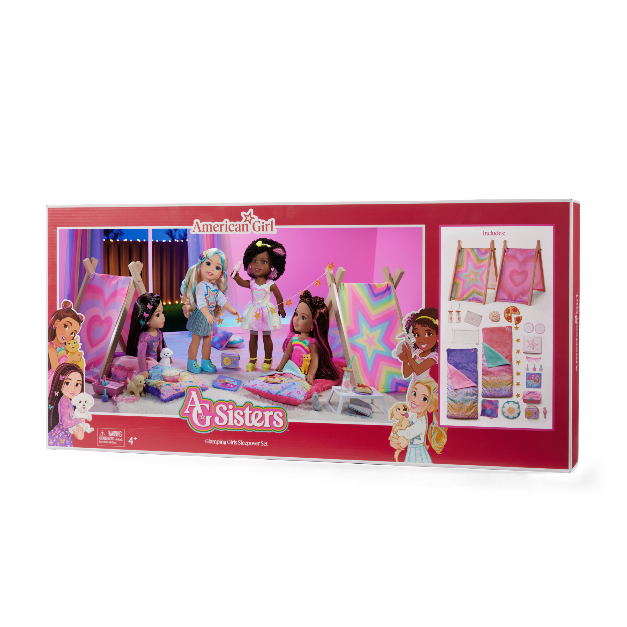AG Sisters™ Glamping Girls Sleepover Set M6