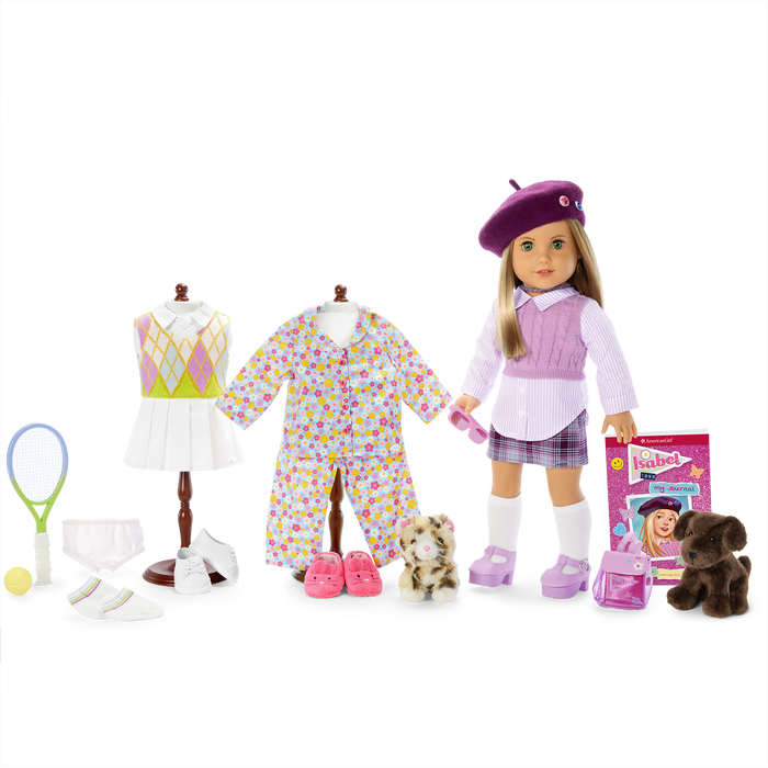 ’90s Twins Isabel’s™ Tennis Gift Set (Historical Characters) N2