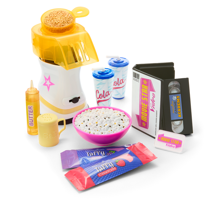Isabel™ & Nicki's™ Movie Night Set for 18-inch Dolls (Historical Characters) R5