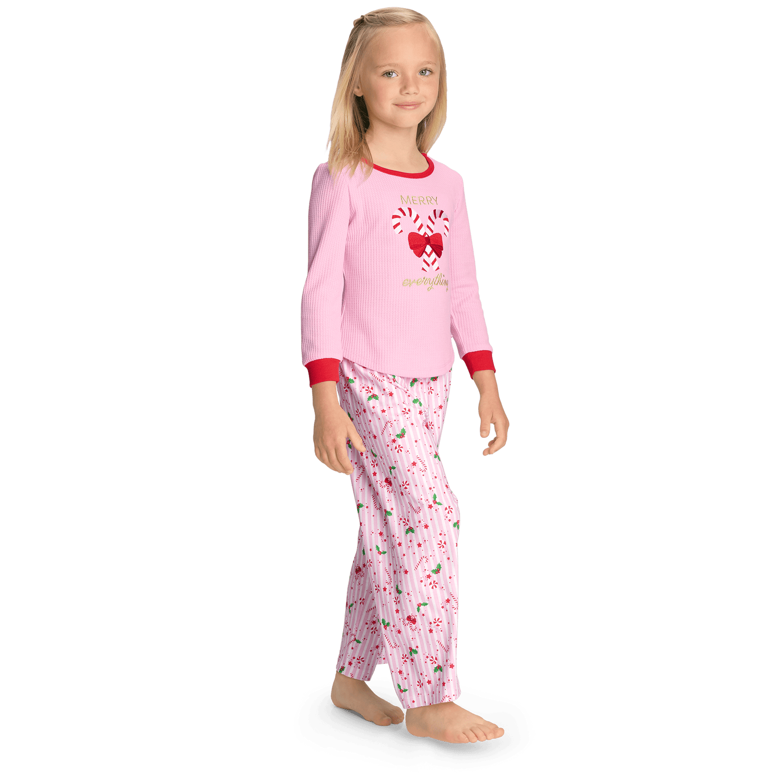 Merry Everything PJs for Girls Q6