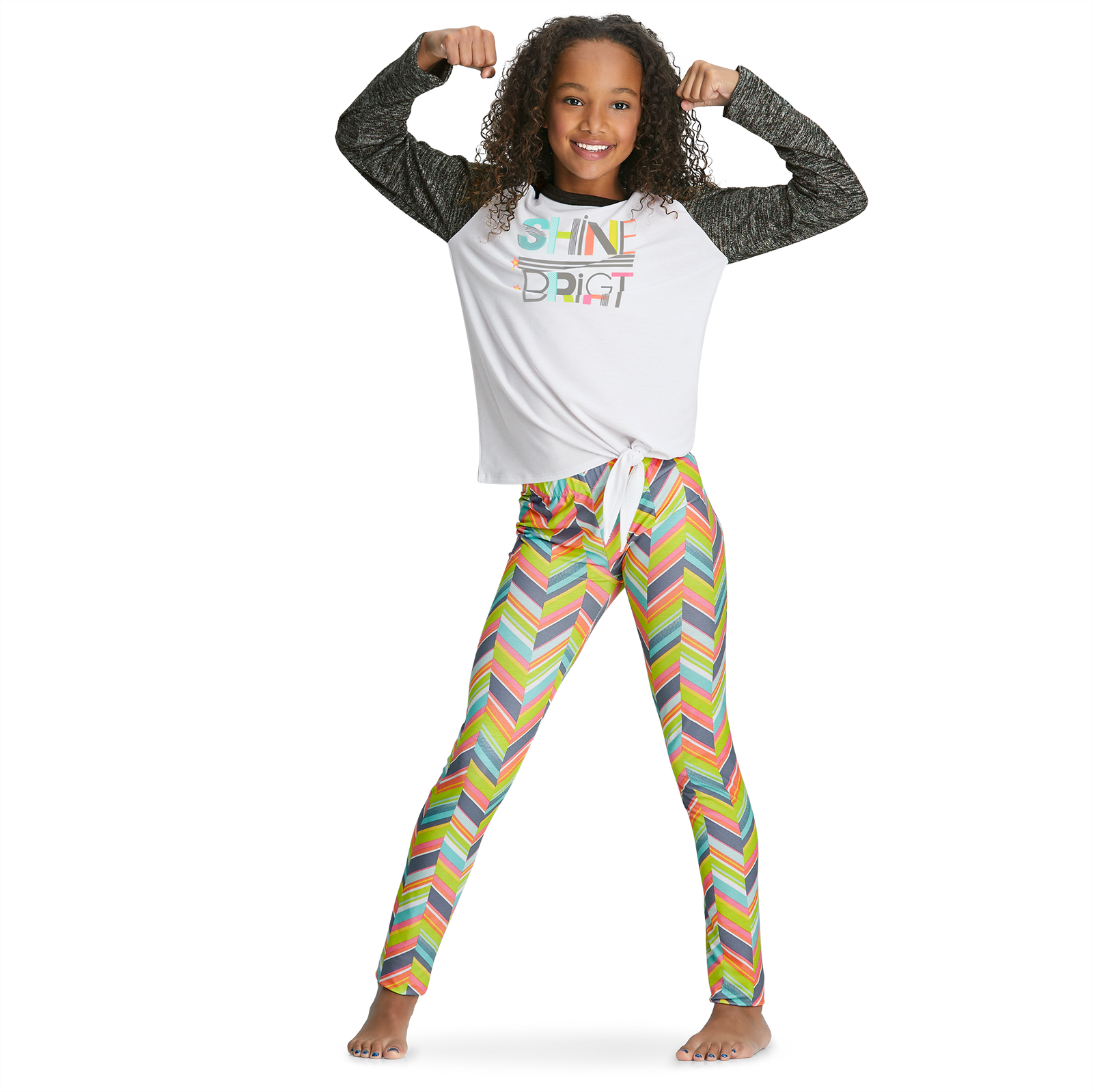 Shine Bright Pajamas for Girls R1