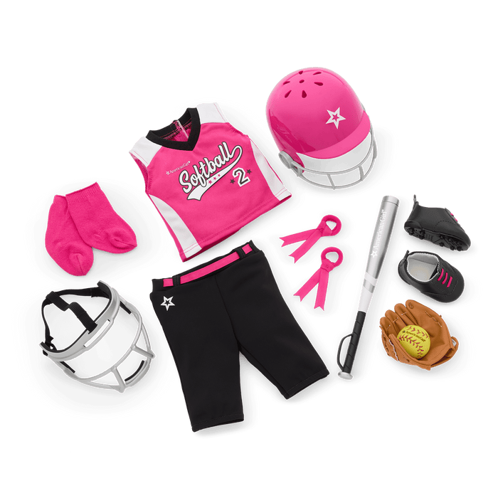 Softball Star Uniform for 18-inch Dolls R3