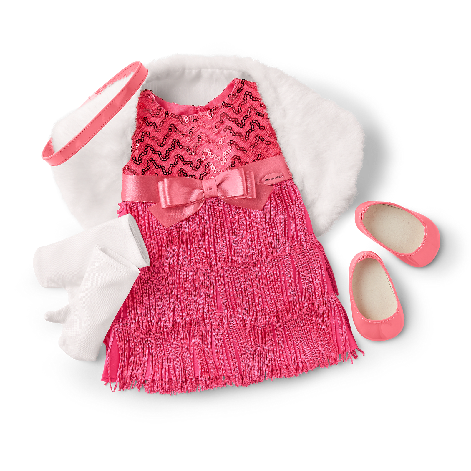 Melody’s™ Doo-Wop Dress-Up Outfit for 18-inch Dolls (Historical Characters) Q5