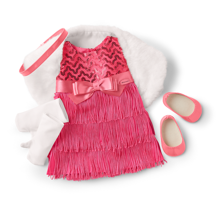 Melody’s™ Doo-Wop Dress-Up Outfit for 18-inch Dolls (Historical Characters) Q5