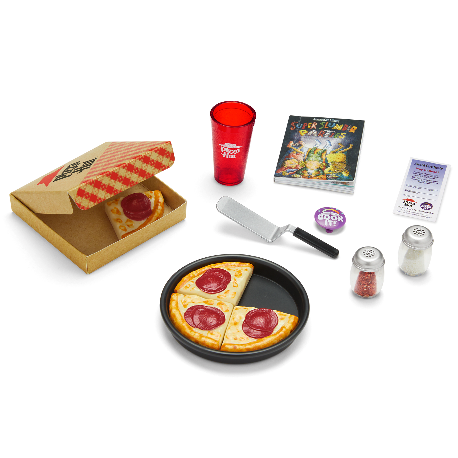 Pizza Hut® BOOK IT!™ Set for 18-inch Dolls (Historical Characters) P7