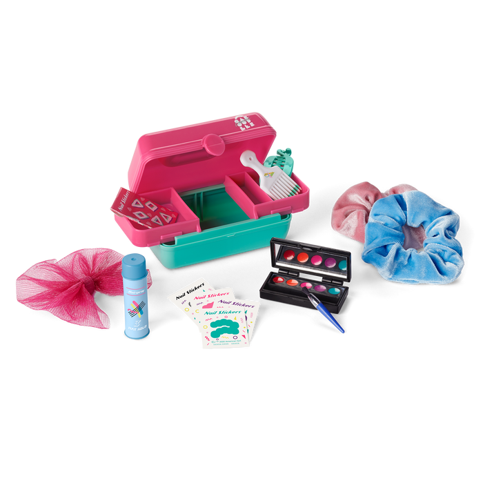 Courtney's™ Caboodles® & Hair Accessories Kit for 18-inch Dolls (Historical Characters) P9