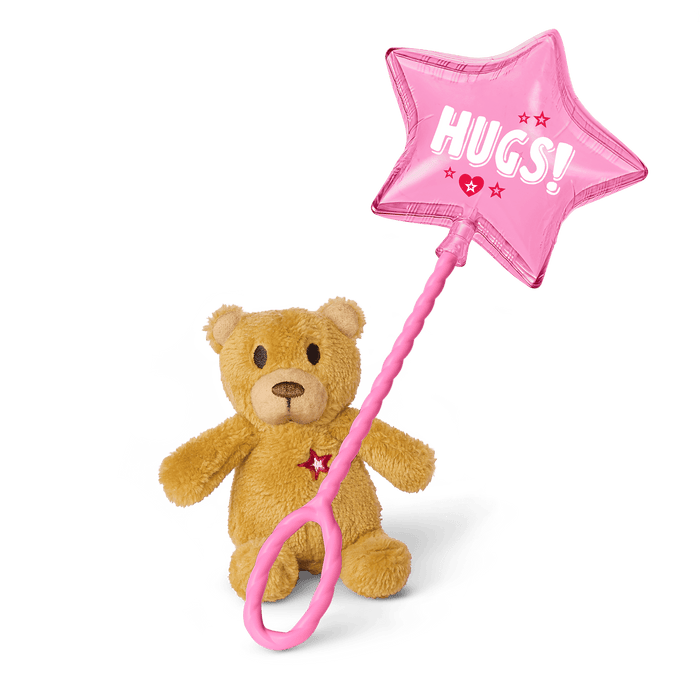 Hugs and Well Wishes Balloon & Bear for WellieWishers™ & Bitty Baby® Dolls R4