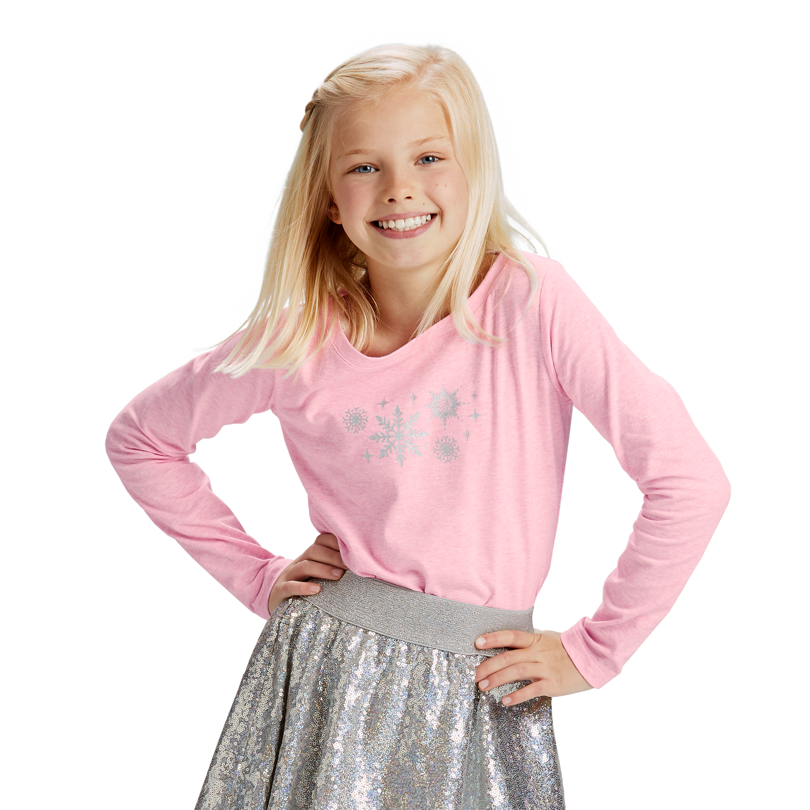 Snow Pretty Top for Girls P4