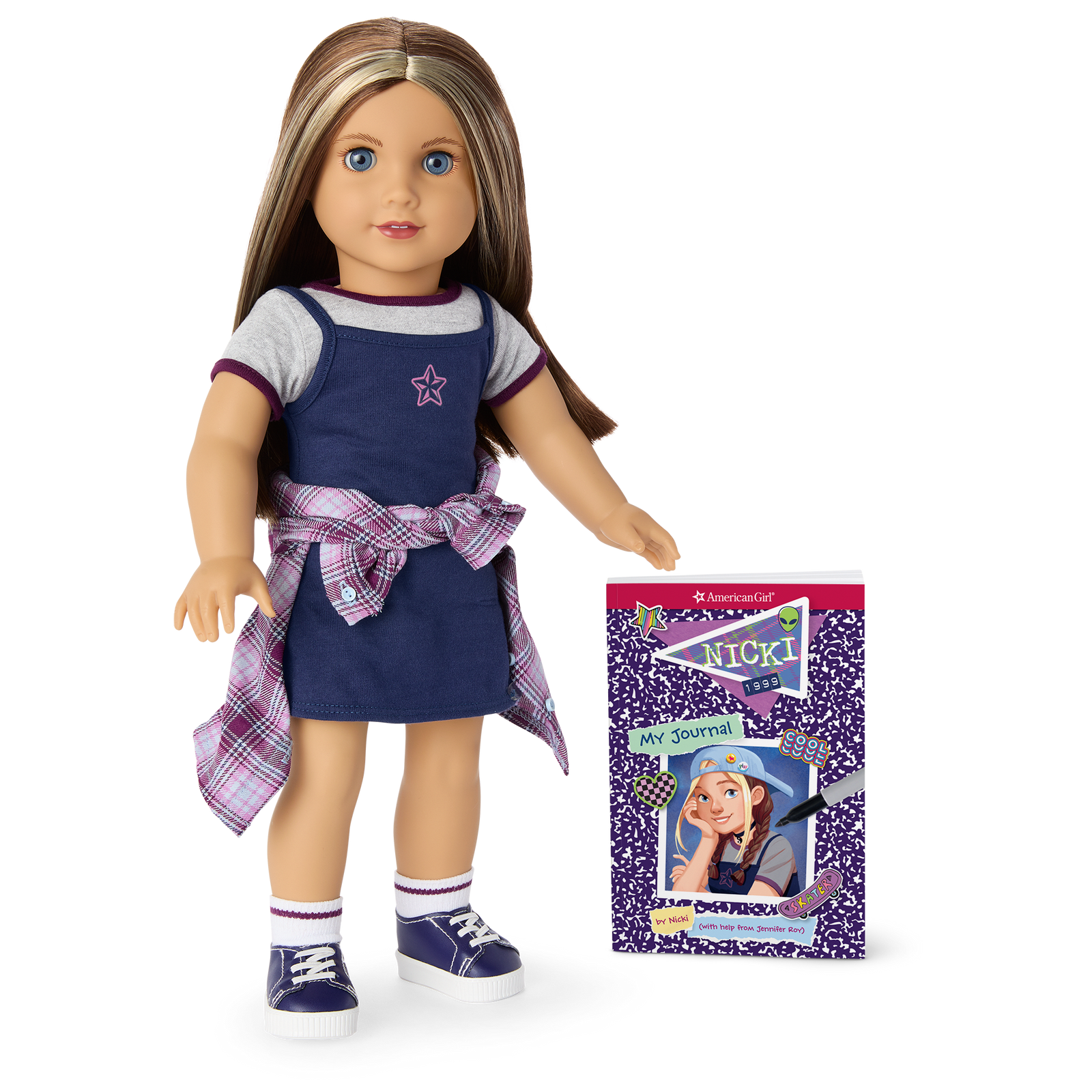 Nicki™ 18-inch Doll & Journal (Historical Characters) R4