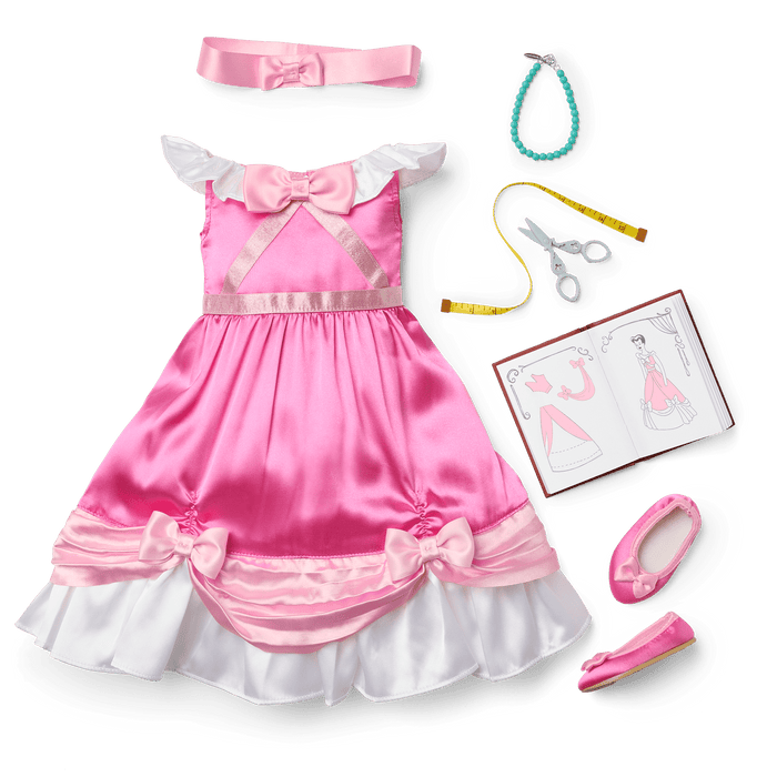 American Girl® Disney Princess Cinderella Original Ball Gown & Accessories for 18-inch Dolls O6