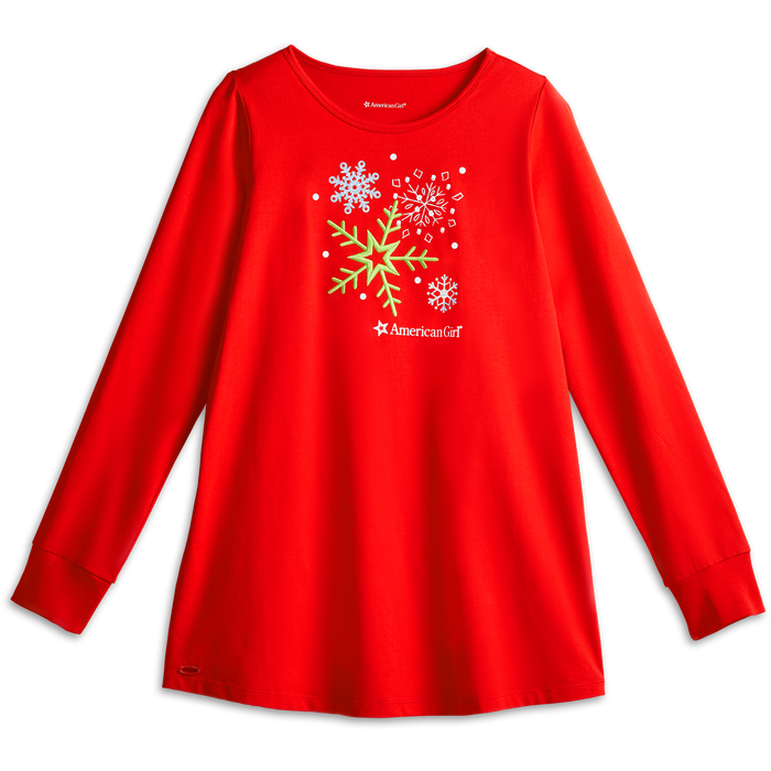 Holiday Dreams Pajama Top for Women N3