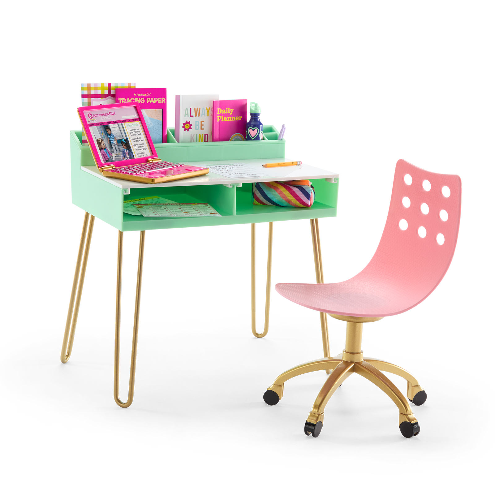 Write On! Desk Set for 18-inch Dolls N9