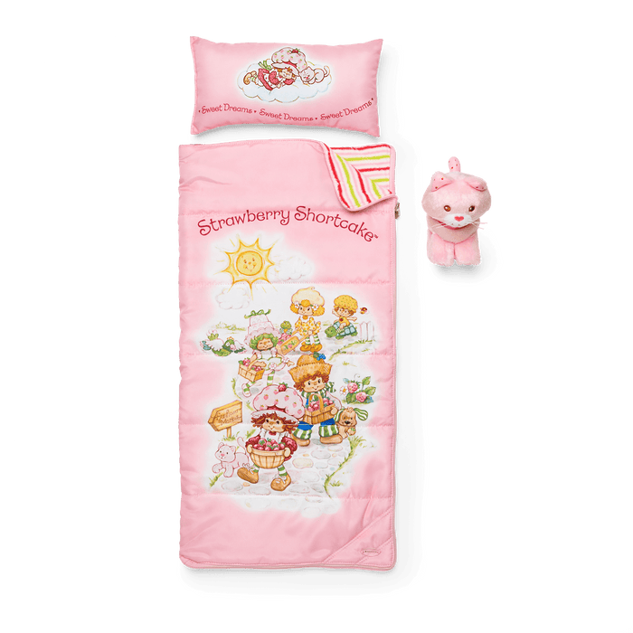 Courtney's™ Strawberry Shortcake™ Sleeping Bag Set for 18-inch Dolls (Historical Characters) R0