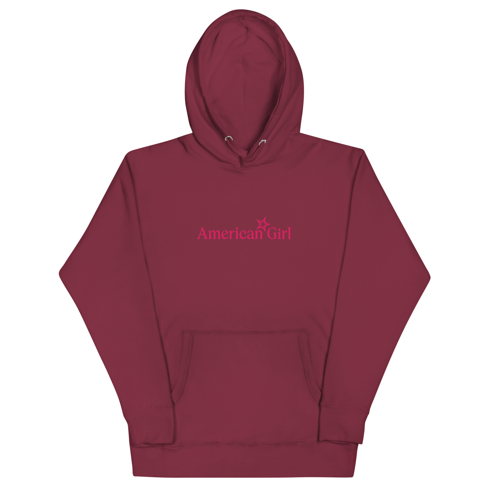American Girl® Burgundy Hoodie for Adults P0