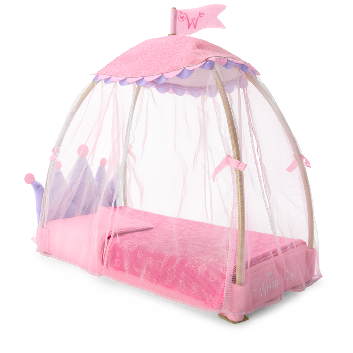 Royal Canopy Bed for WellieWishers™ Dolls M5
