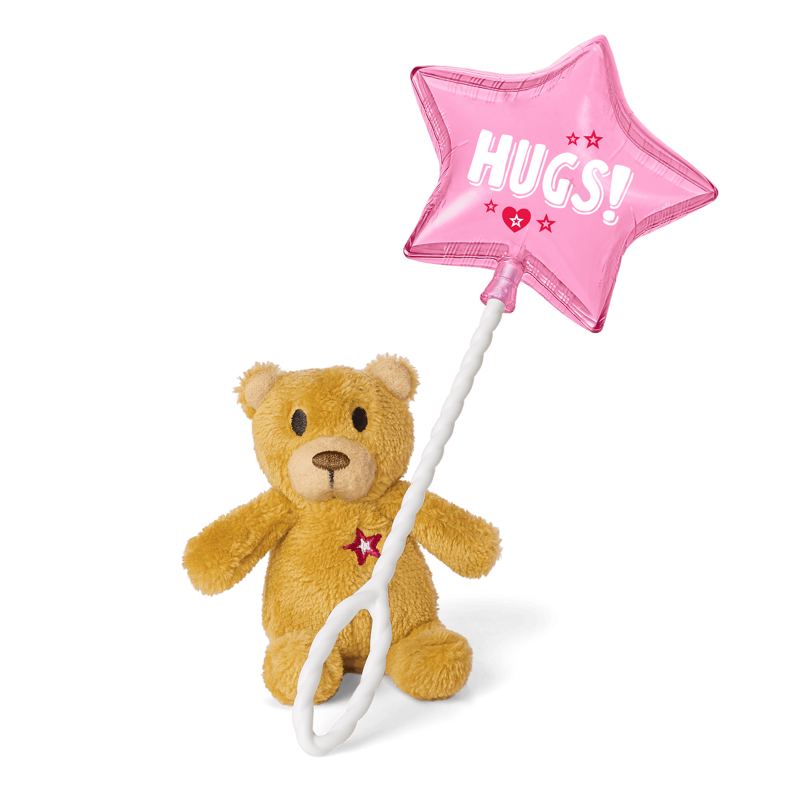 Hugs and Well Wishes Balloon & Bear for 18" Dolls O8